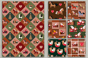 Nordic Christmas Scandinavian Folk, a Decorative Illustration by the_myro (Thumbnail 7 of 12)