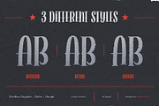 Westboy - Vintage Themed Font, a Font by AlienValley (Thumbnail 2 of 6)