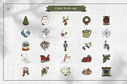 Hand Drawn Christmas Images, a Seasonal Illustration by H&C Drawings & Designs (Thumbnail 10 of 15)