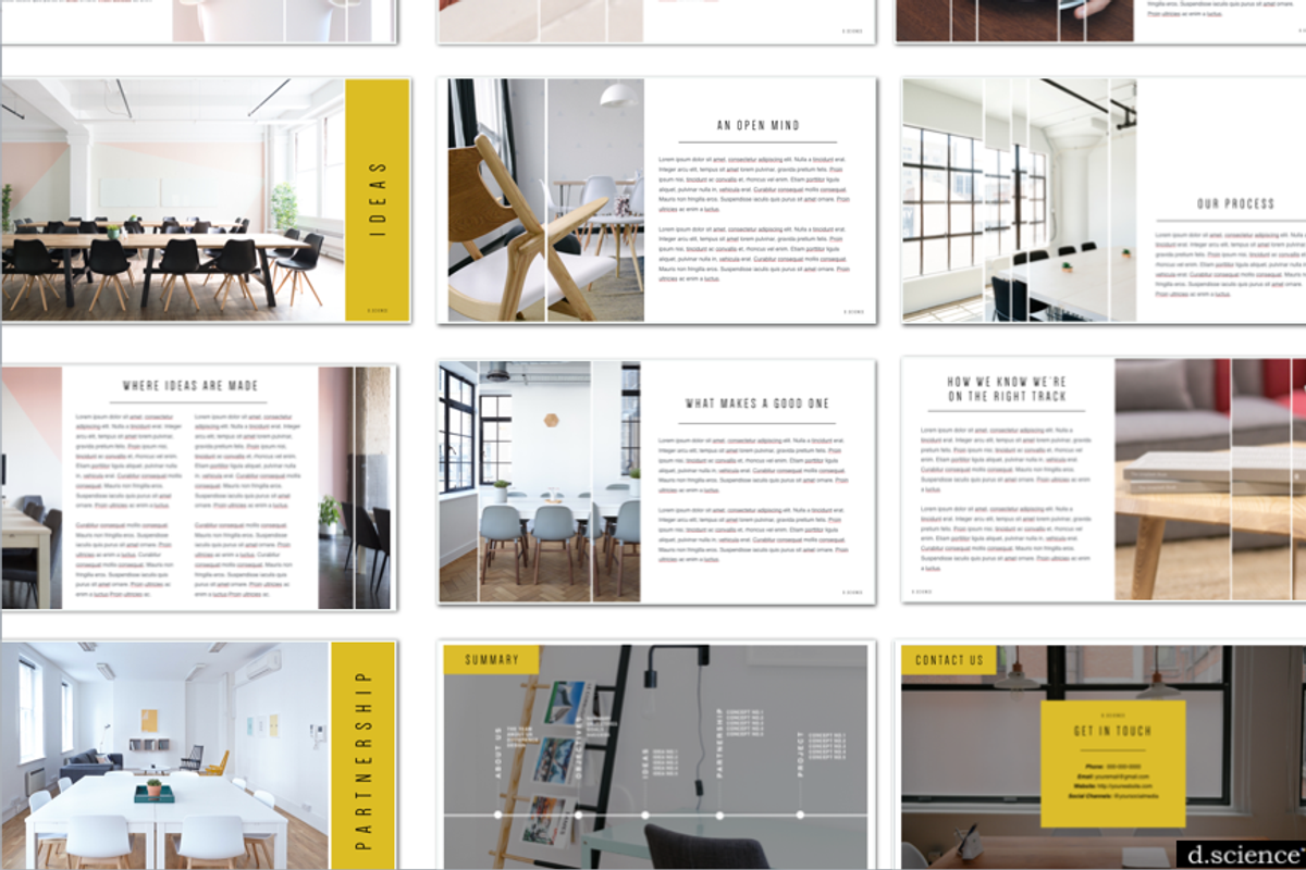 Creative Pitch Deck Bundle 50% OFF, a Presentation Template by Template Monkey @dscience (Photo 10 of 30)