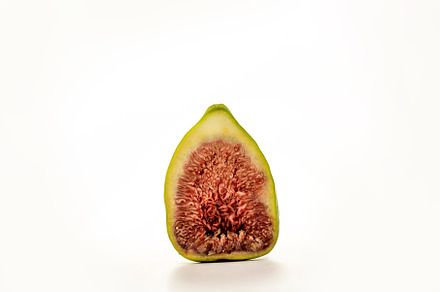 Ripe green fig, a Photo by wr7 Media