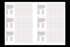 Catalogue Template A4 For InDesign