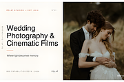 Wedding Photography PowerPoint, a Presentation Template by Coco Bloom (Thumbnail 1 of 5)