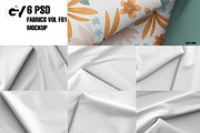 6 PSD Fabric Mockup | fabric mockup, a Household Mockup by GraphicVil (Thumbnail 3 of 18)