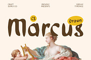 CS Marcus Drawn, a Sans Serif Font by Craft Supply Co. (Thumbnail 1 of 8)