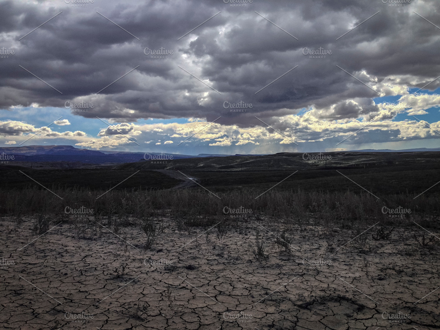 Storm Clouds Gather in Utah Desert, a Nature Photo by Amazing Photography