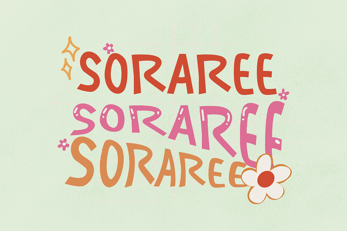 Soraree font, a Handwritten Font by JJuta (Photo 5 of 7)