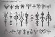 Neotribal Shapes Vol. II Vector Pack, an Object Graphic by MiksKS (Thumbnail 7 of 10)