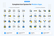 Enterprise Document Management Icons, an Outline Icon by vexper (Thumbnail 2 of 7)