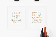 Colorful Cute Letters, a Decorative Illustration by MalinaShop (Thumbnail 4 of 4)