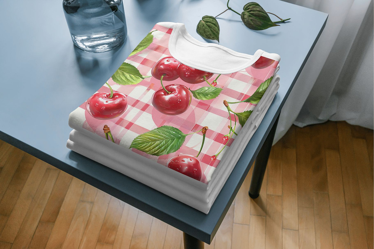 12 Fantastic Cherry Seamless Pattern, a Pattern Graphic by Inknfolly (Photo 4 of 7)