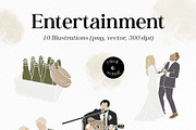 Modern Wedding: Eco & Boho Style, an Object Graphic by divanovskaya_nv (Thumbnail 12 of 26)