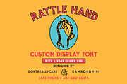 Rattle Hand Font, a Sans Serif Font by Kern Club (Thumbnail 1 of 4)