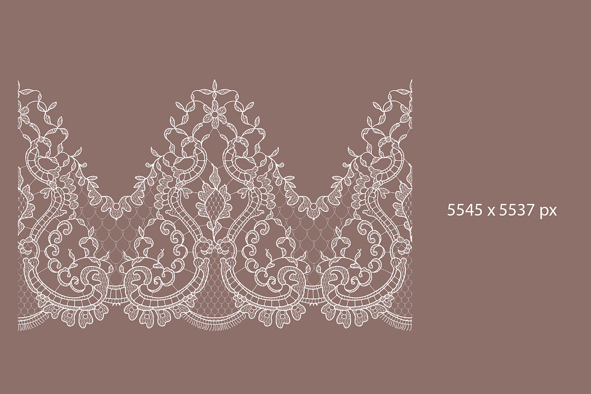 lace seamless ribbons, frames., a Pattern Graphic by Ajuga (Photo 4 of 9)