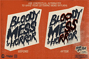 Bone Splitter - Horror Font, a Font by Remedy667 (Thumbnail 8 of 9)