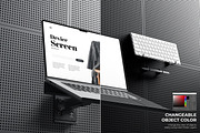 Device Screen Mockup With Pegboard, a Device Mockup by Rizky Audymas (Thumbnail 6 of 7)