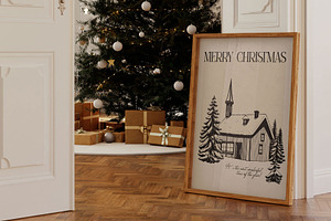 Christmas Mood Poster Builder