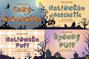 Halloween Font and Alphabet Bundle, a Sans Serif Font by Adalin Shop (Thumbnail 1 of 19)