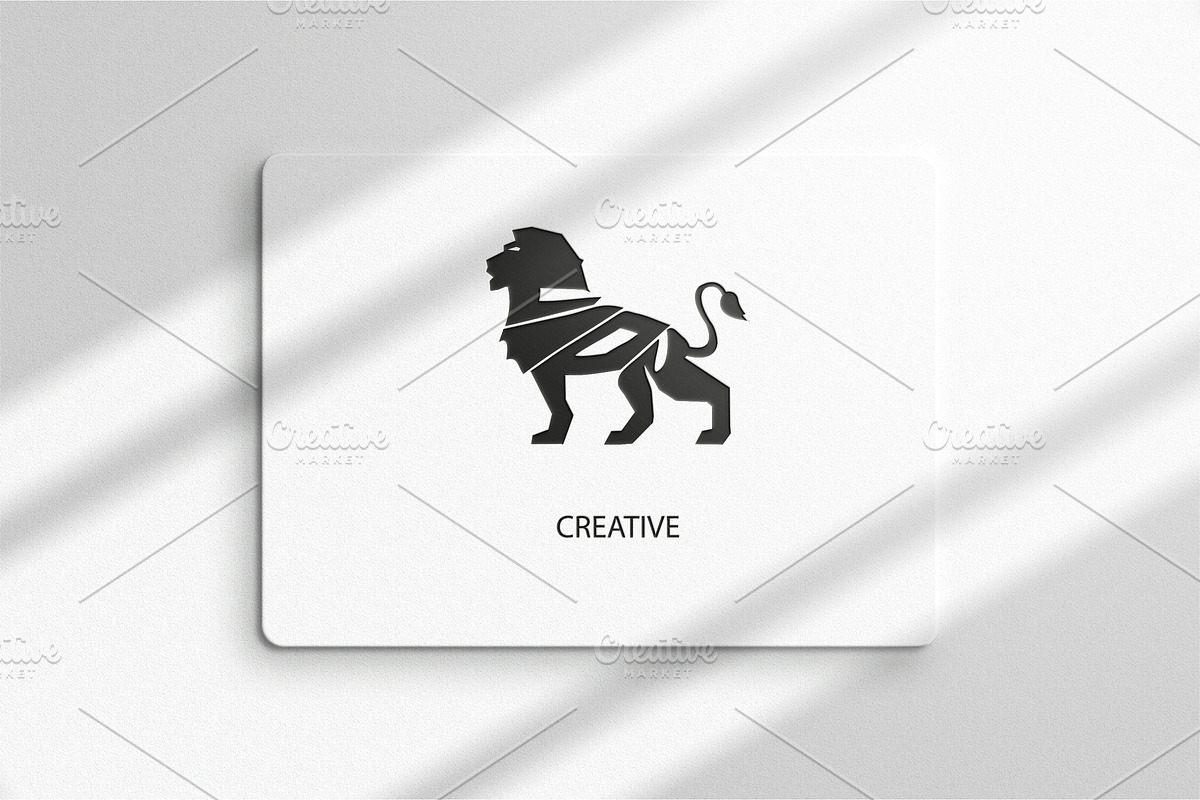 Creative Lion logo design, a Templates & Theme by Design4u_786 (Photo 1 of 6)