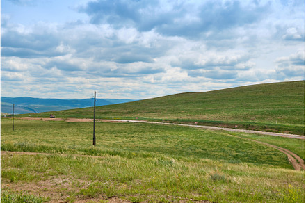 Bald Mountain in the Buryat Republic