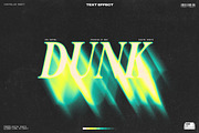 Dunk Text Effect, a Graphic by God Control (Thumbnail 1 of 8)