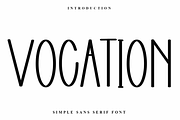Vocation, a Sans Serif Font by FreshTypeINK (Thumbnail 1 of 7)