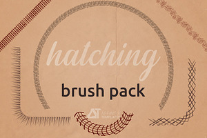 Hatching brush pack for Affinity app
