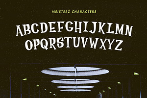 Meisterz Typeface