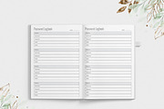 Password Logbook Kdp Interior, a Stationery Template by Graphic Template (Thumbnail 11 of 11)
