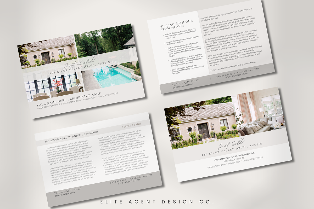 Real Estate Postcards, a Templates & Theme by eliteagentdesignco (Photo 4 of 5)