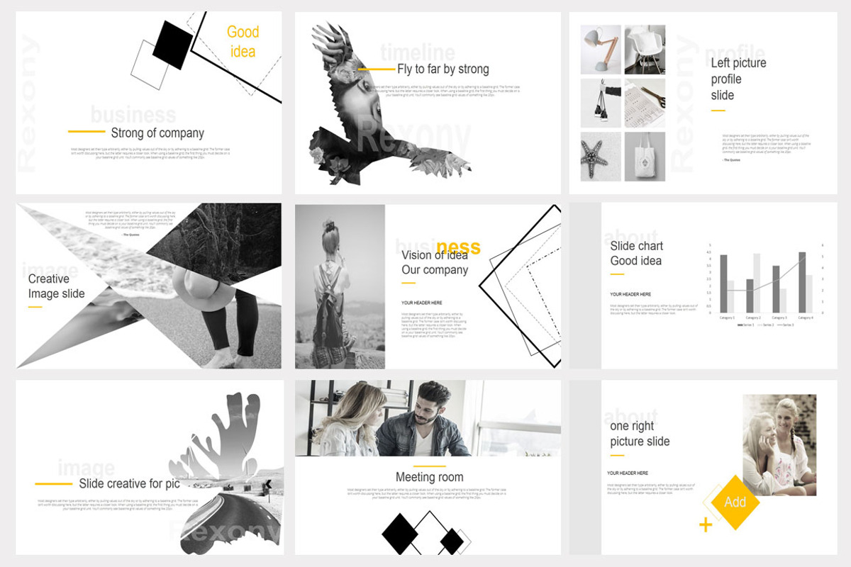 Rexony Creative Powerpoint Template, a Presentation Template by SlideBester (Photo 5 of 8)