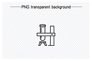 Laboratory Tube and FLask Icons, a Healthcare Illustration by Designfour (Thumbnail 5 of 7)