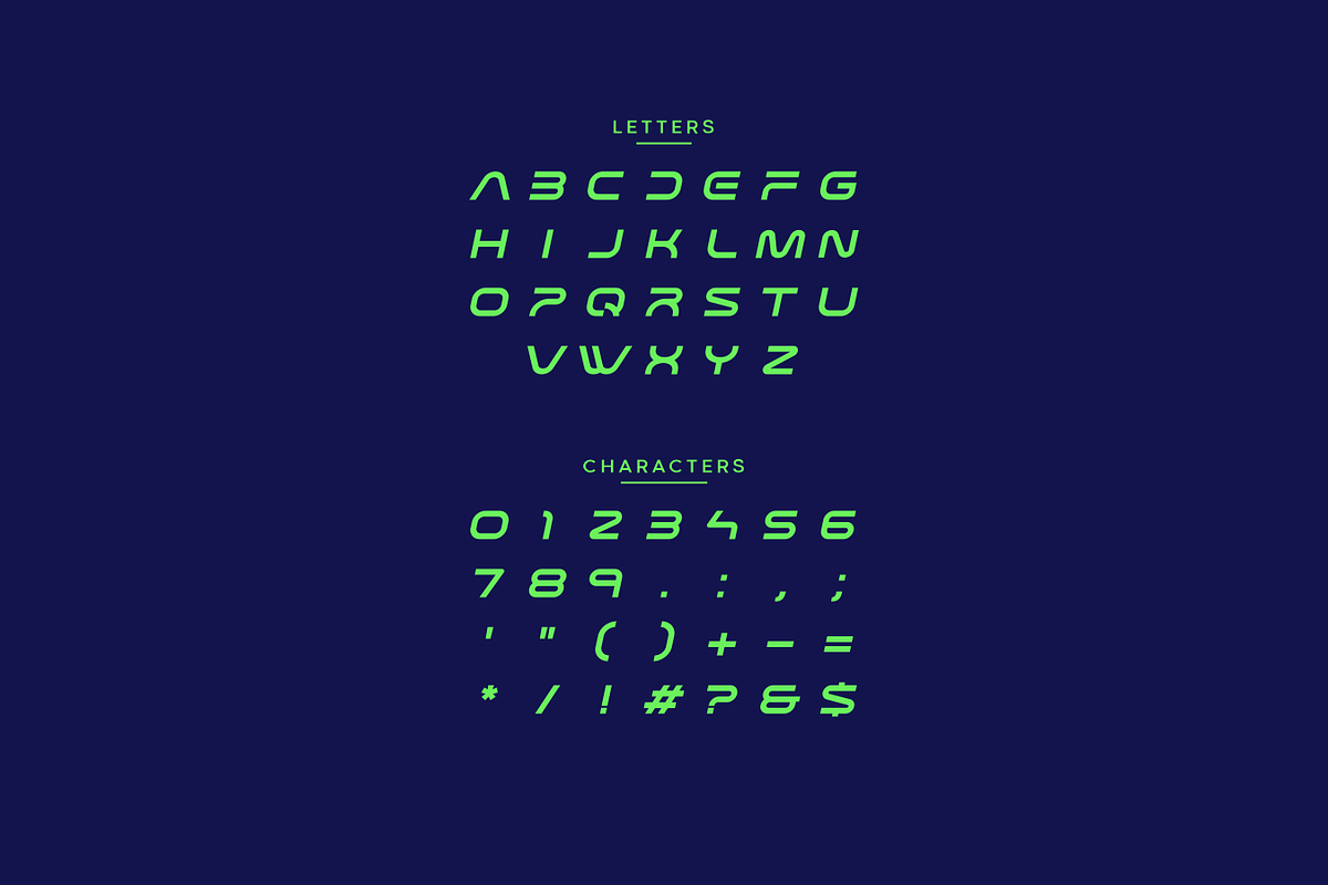 Croparo - Modern Sport Typeface, a Sans Serif Font by Letterna (Photo 3 of 4)