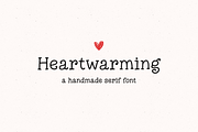 Heartwarming Handwitten Serif, a Serif Font by Kaya Fonts (Thumbnail 1 of 29)
