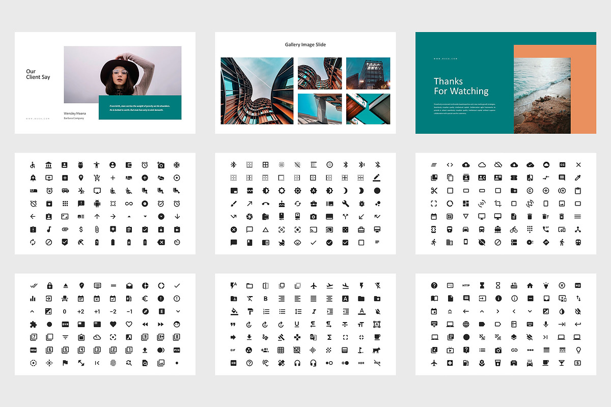 Busa : Pitch Deck Google Slides, a Presentation Template by Punkl Camp (Photo 5 of 9)
