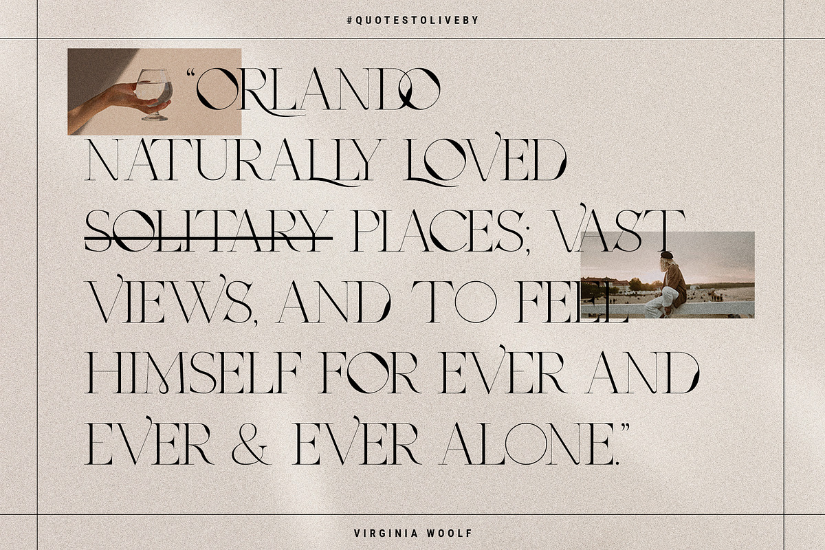 MOON CROWD - Elegant & Stylish Serif, a Serif Font by SilverStag Type Foundry (Photo 11 of 26)