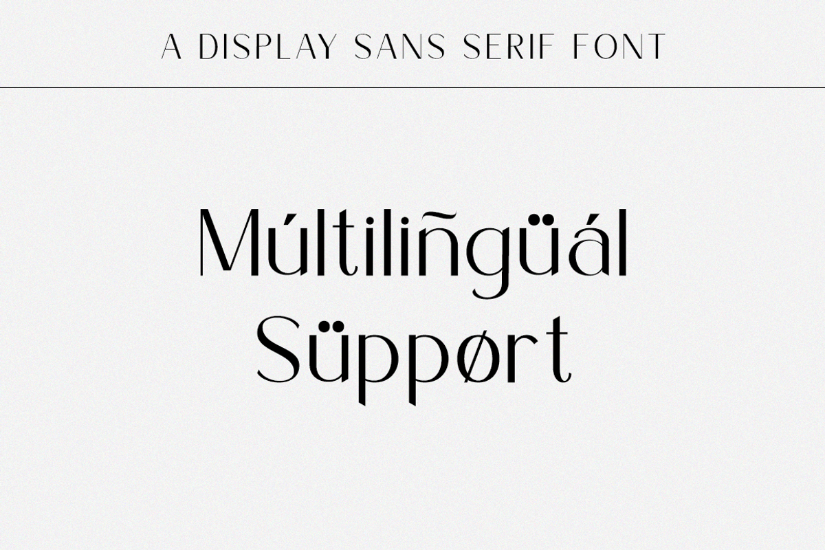 Veronica - Modern Stylish, a Sans Serif Font by RockboyStd (Photo 10 of 12)