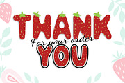 Strawberry Font, a Symbol Font by Font Craft Studio (Thumbnail 7 of 7)