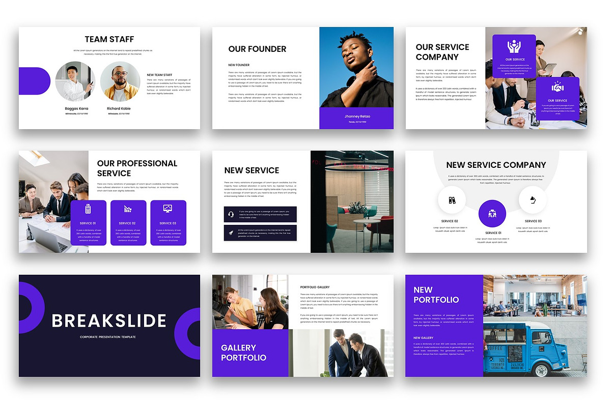 Attila - Business PowerPoint preview 5