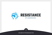 Resistance Logo Template, a Branding & Logo Template by LOGOMAGINE (Thumbnail 12 of 16)