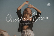 Giardino Albino - Elegant Signature, a Script Font by Artcoast Fonts (Thumbnail 1 of 16)