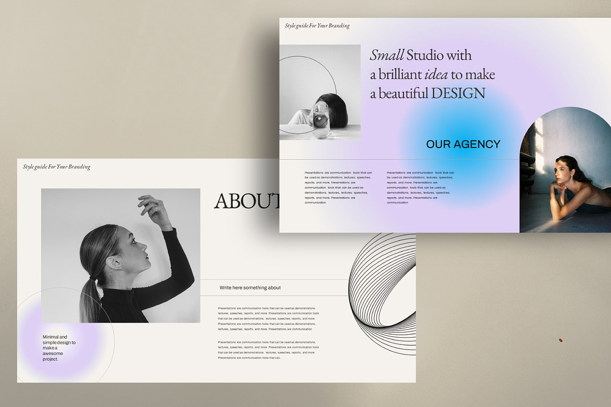 Nineties Brand Media Kit Powerpoint, a Presentation Template by Dirtytemp Studio (Photo 8 of 11)