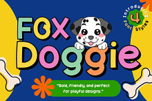 Fox Doggie: 4 Font Styles