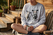 Grinning Cow PNG, Funny Cartoon Cow, an Illustration by SharpMarketplace (Thumbnail 4 of 9)
