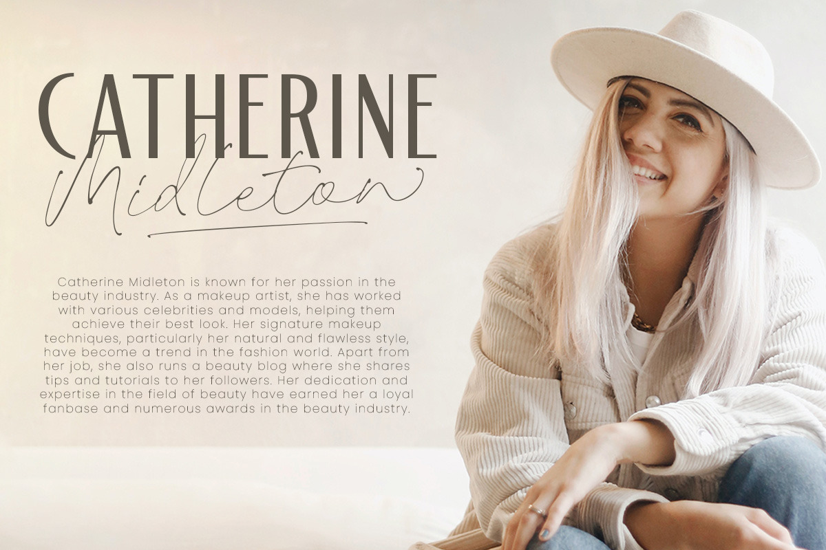 The Devine Beauty - Chic Companion, a Sans Serif Font by Letterhend Studio (Photo 5 of 9)