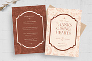 Thanksgiving Invite Template, a Flyer Template by BrandPacks (Thumbnail 5 of 5)