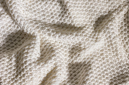 Wool texture white background