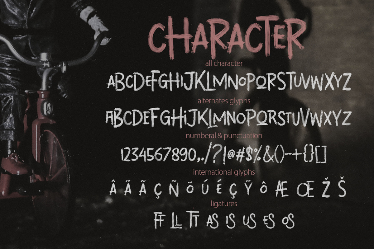 THE JOKER - SVG font, a Font by Olexstudio (Photo 4 of 8)