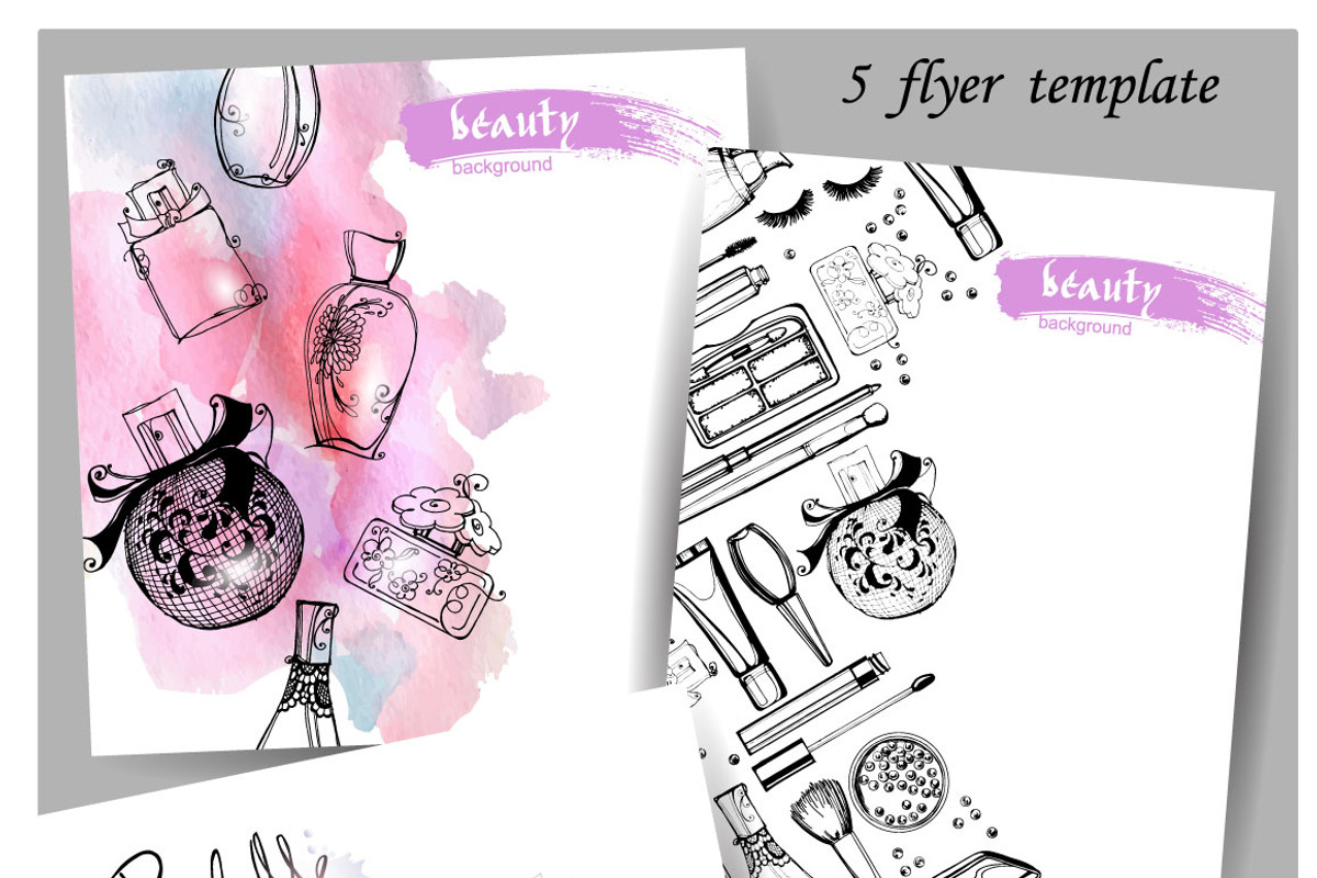 Perfume bottles set., an Illustration by Gulnara Khadeeva (Photo 2 of 4)