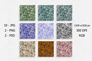 Abstract seamless patterns, a Pattern Graphic by Pollyksena (Thumbnail 1 of 4)